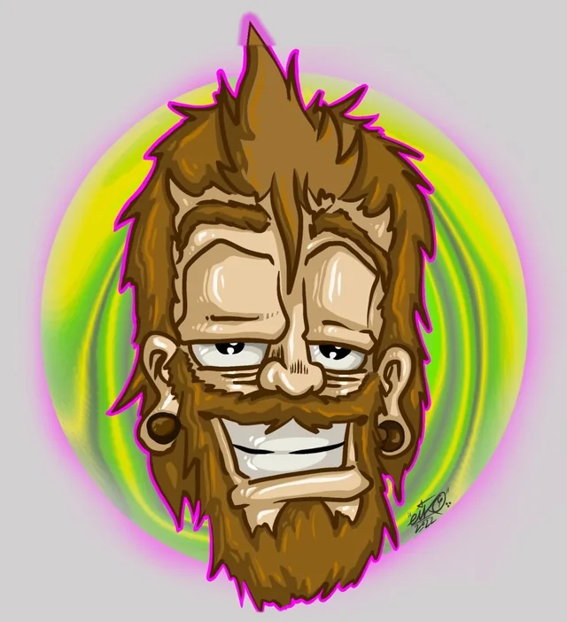 Dessin original d'Eiko, version complétée